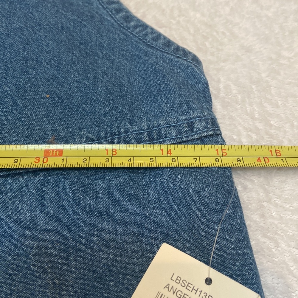 NWT Lucky Brand Size M 8-10 Jean Jumper Dress - Picture 5 of 9